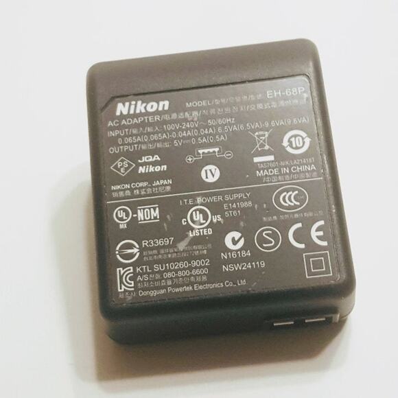 Nikon EH-68P AC AdapterCharger for Nikon S6000, S4000, S3000 Digital Camera. - Picture 7 of 7